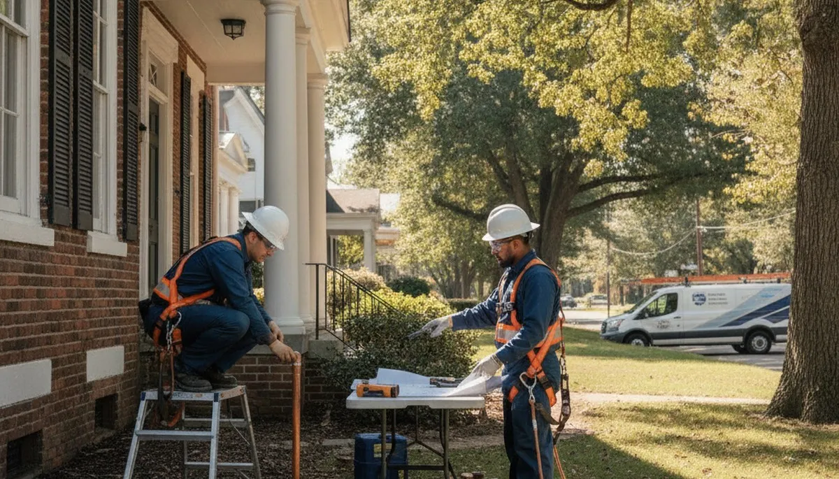 Evansville, IN plumbing repair technician serving residential and commercial leak fixes